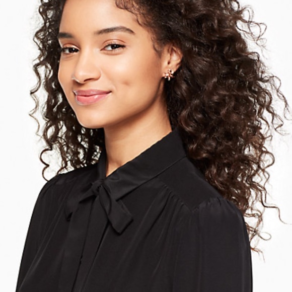 Kate Spade Bow Stud Earrings - Picture 3 of 3